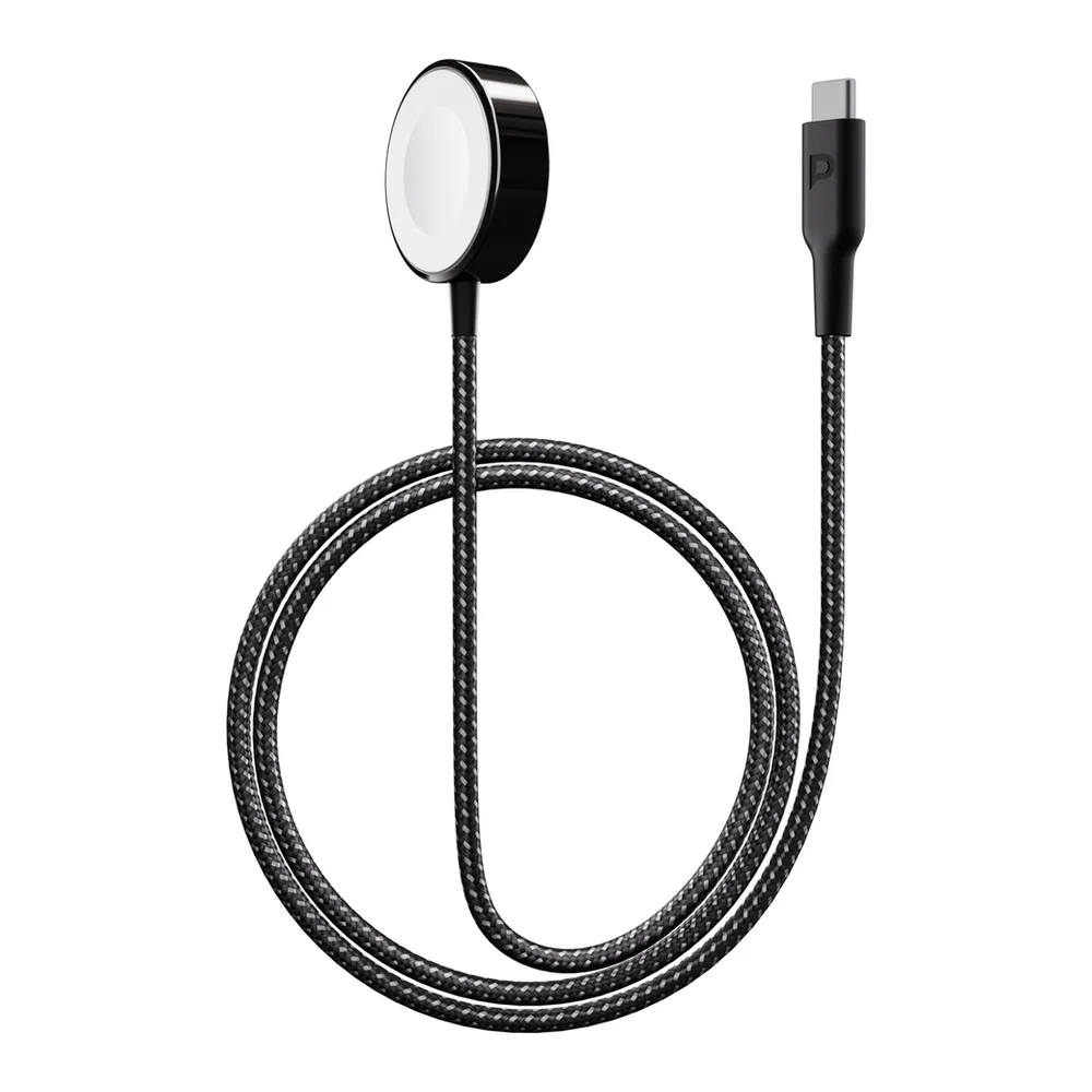 Powerology Braided Type-C Watch Charger 5W 1.2M/4ft