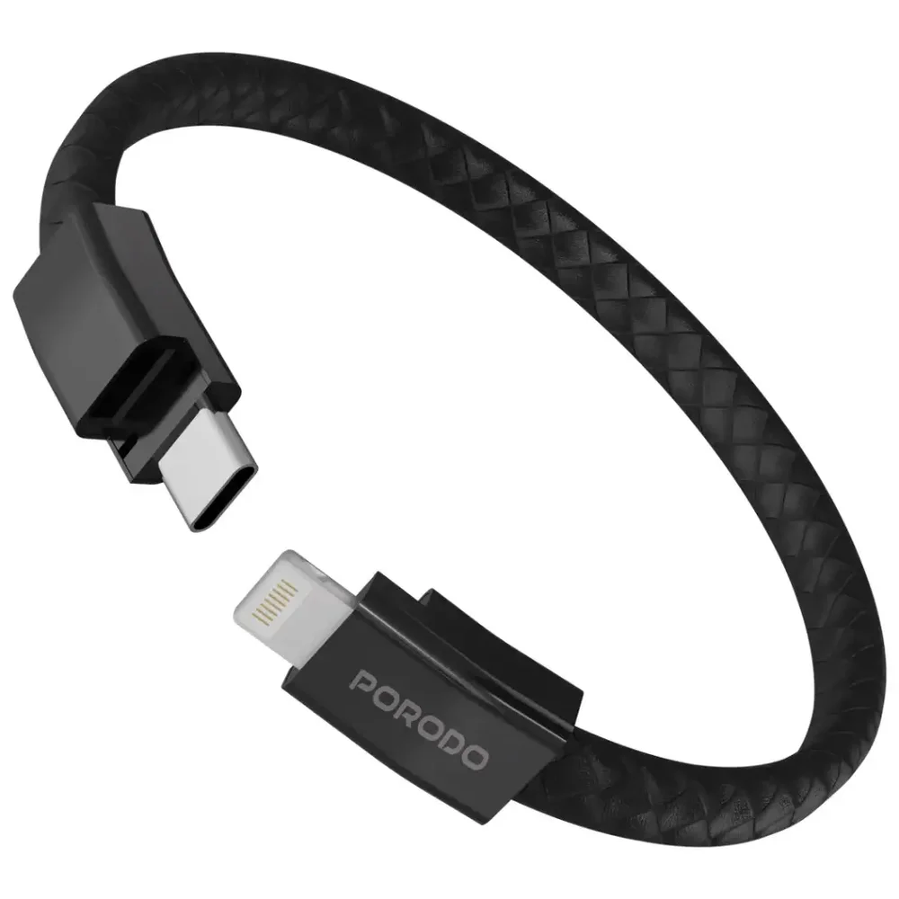 Porodo USB-C to Lightning Wristband Cable
