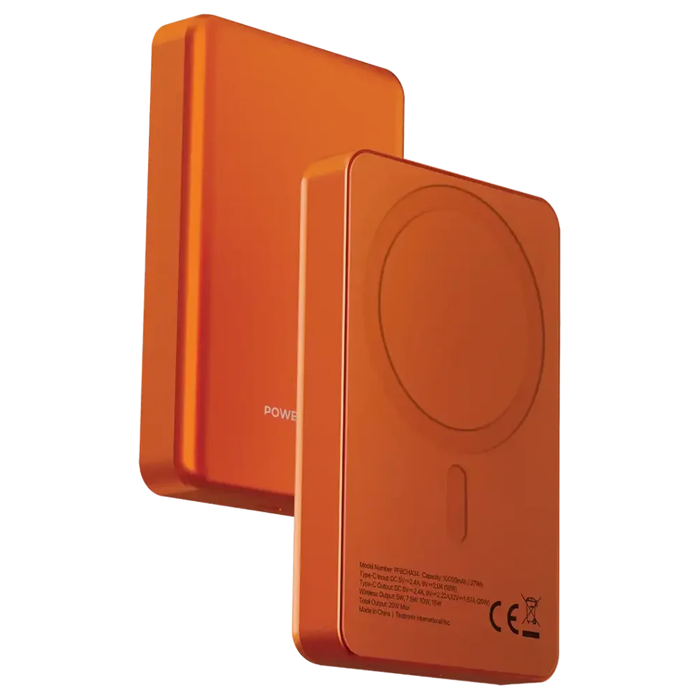 Powerology Spetelli 10000mAh MagSafe Aluminium Power Bank