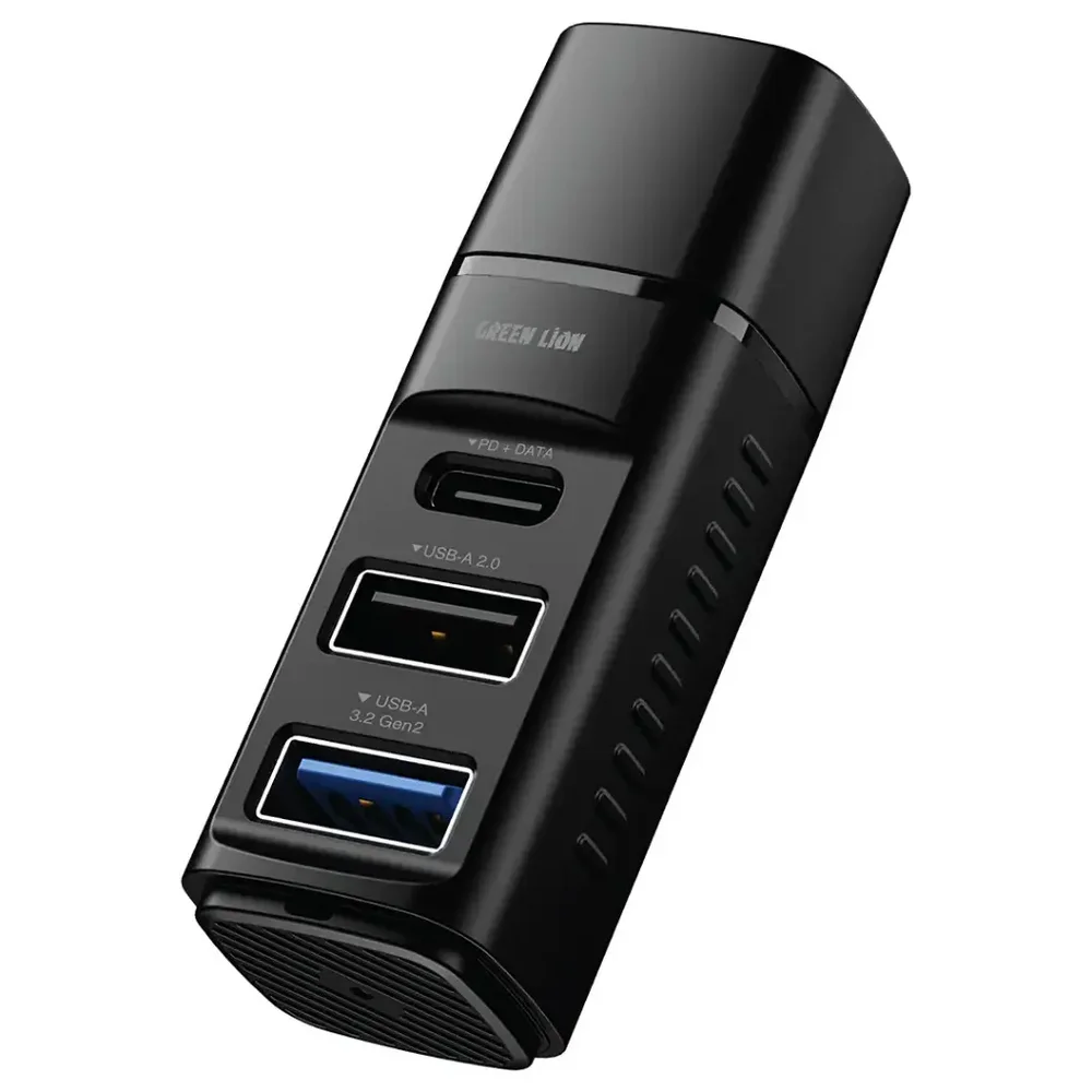 Green Lion USB-C 3-In-1 Dock