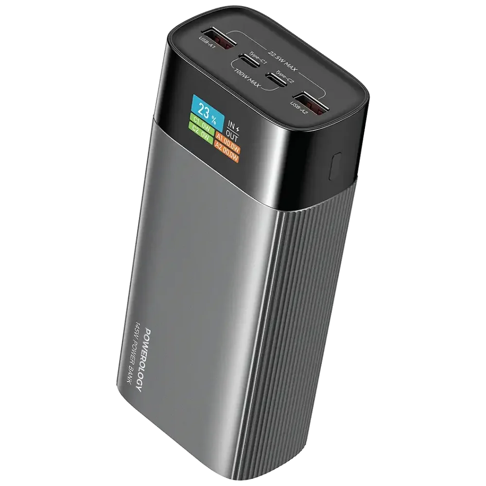 Powerology VoltEdge 40000mAh Power Bank with PD100W