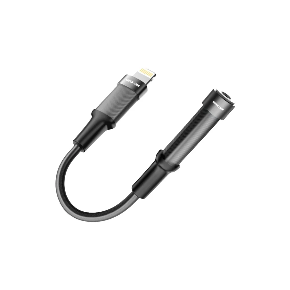 Green Lion Earphone Adapter Lightning to 3.5 Aux