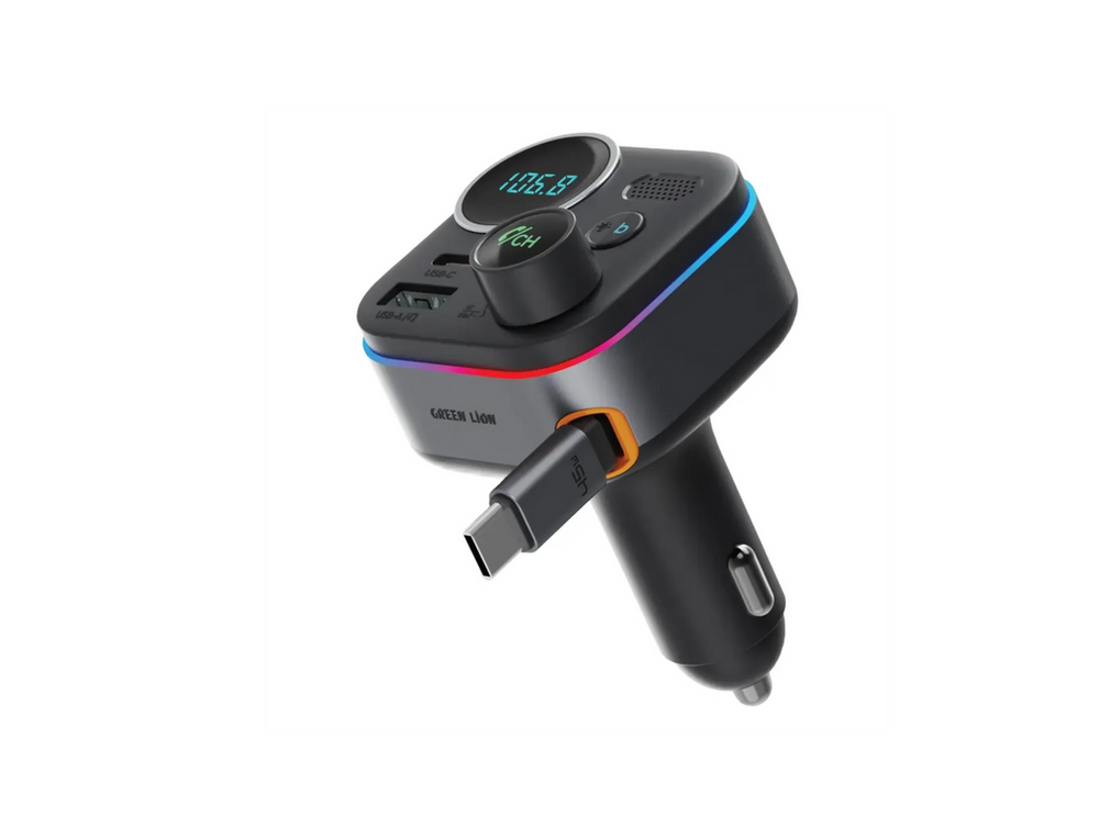 Green Lion GFM-2 72W Car FM Transmitter with Bluetooth 5.4