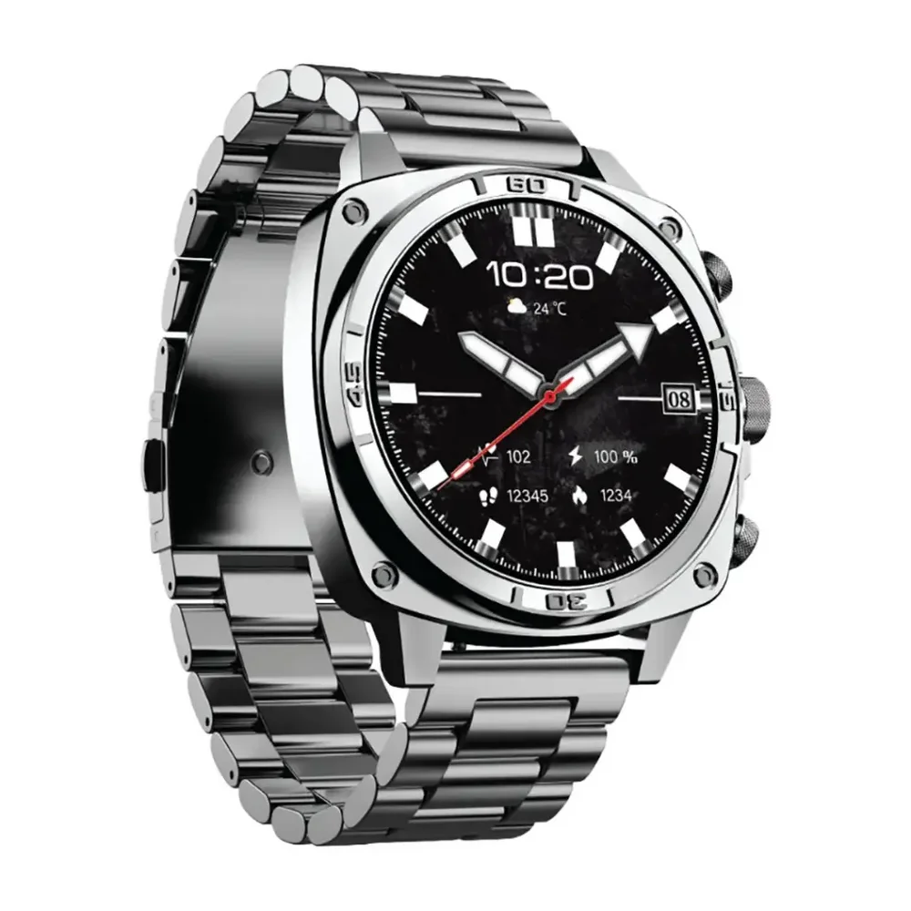 Porodo Chrono Steel Smart Watch