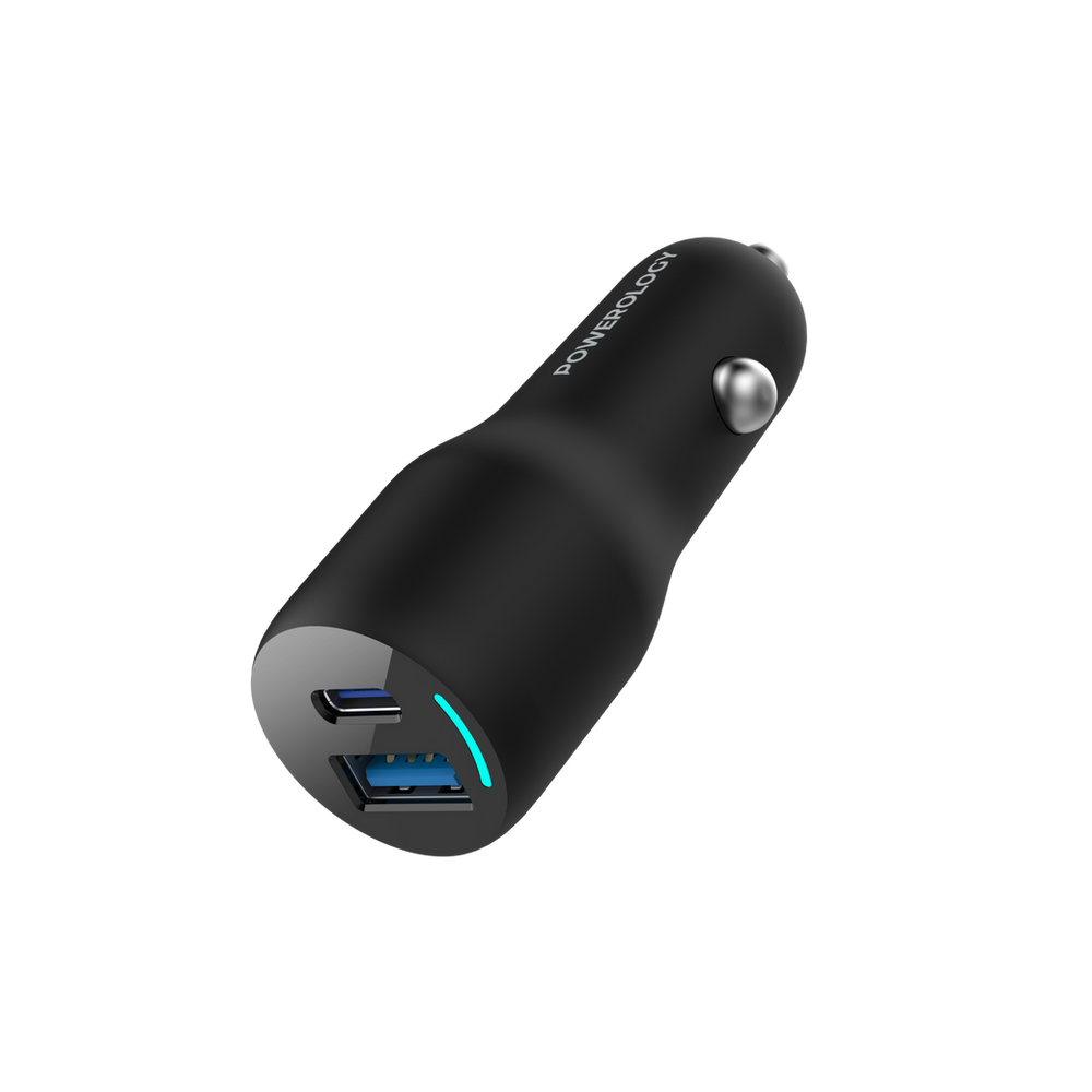 Powerology Dual Port Car Charger