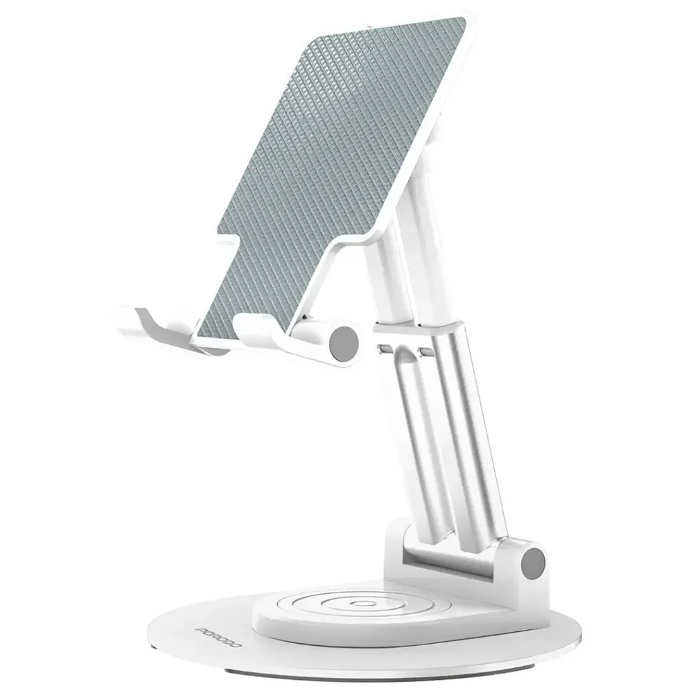 Porodo Desktop Phone & Tablet Stand with Adjustable Telescopic Rod