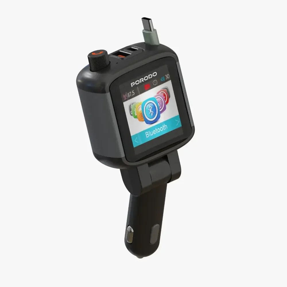 Porodo Voltrush Multi-Port Car Charger
