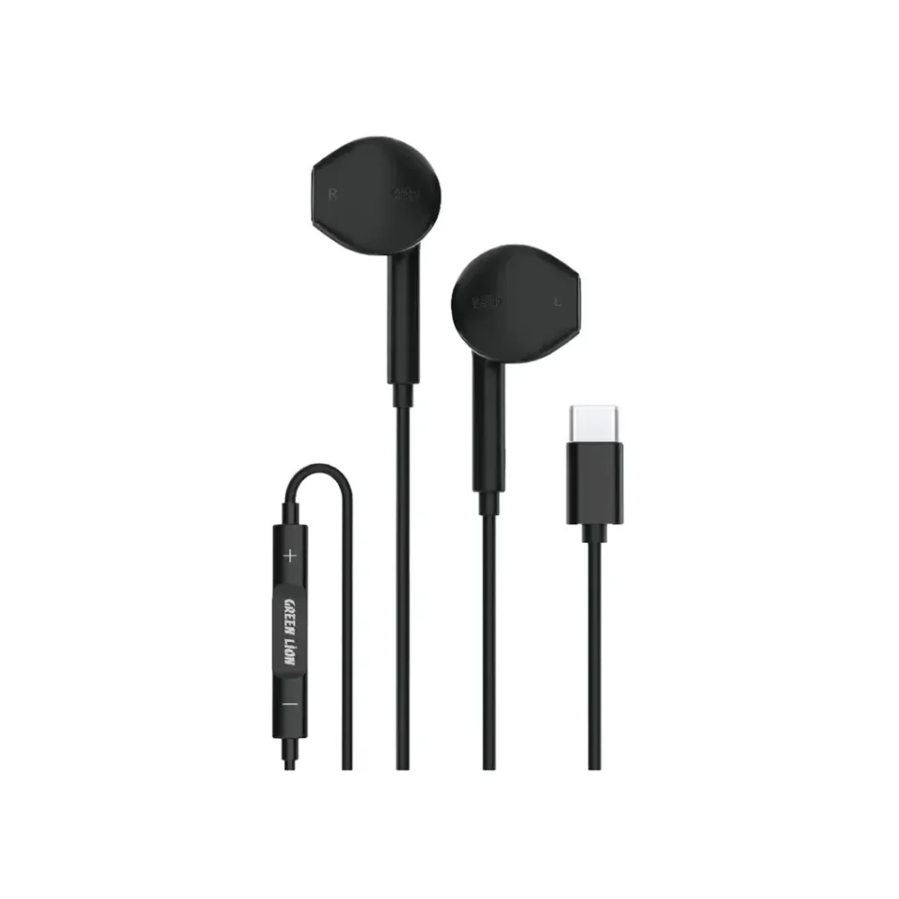 Green Lion Stereo Earphone (Type-C)