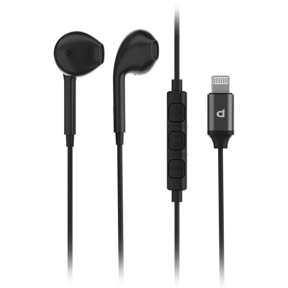 Powerology Stereo Earphone Lightning Connector 1.2m/4ft