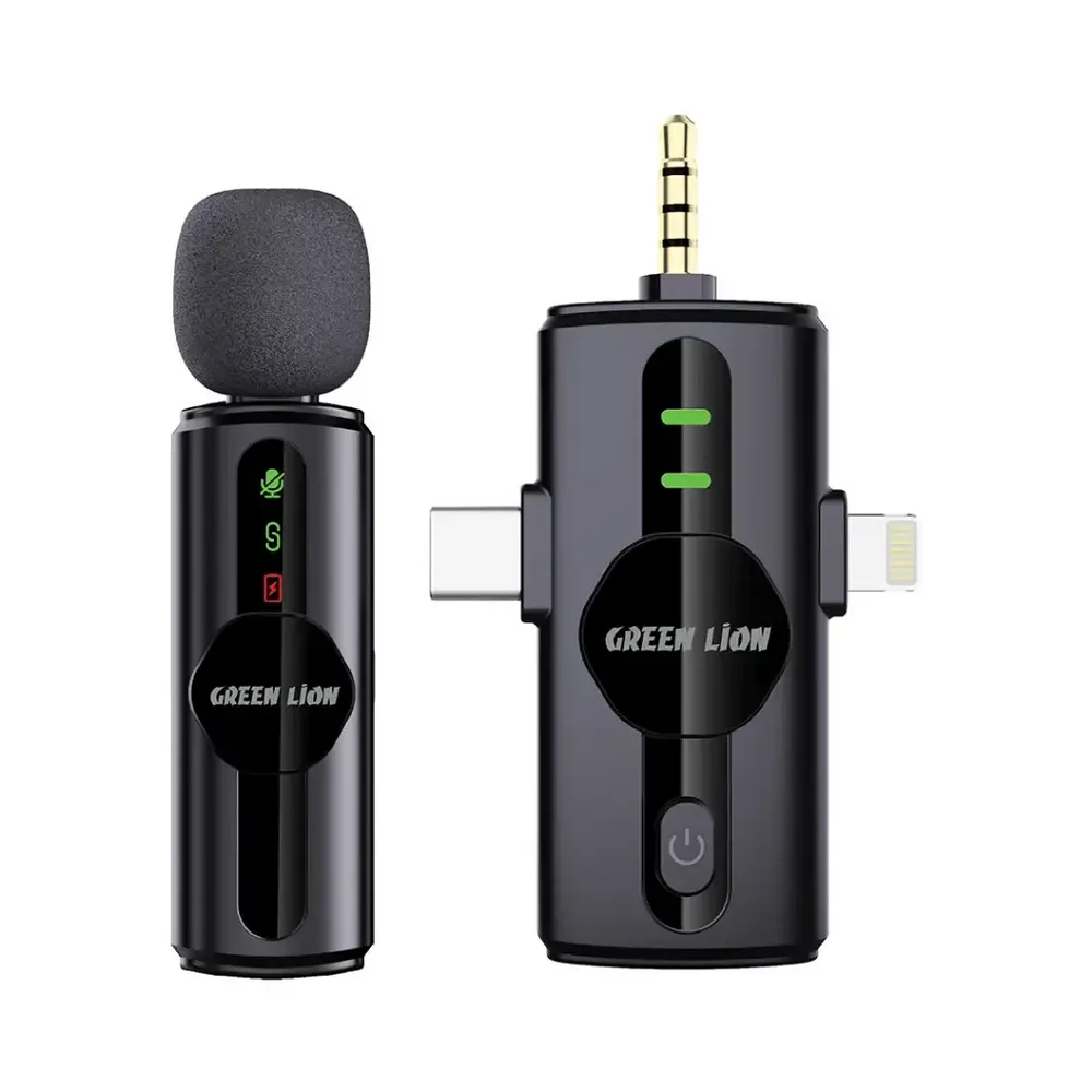 Green Lion GM-79X 3-in-1 Noise Cancellation Microphone