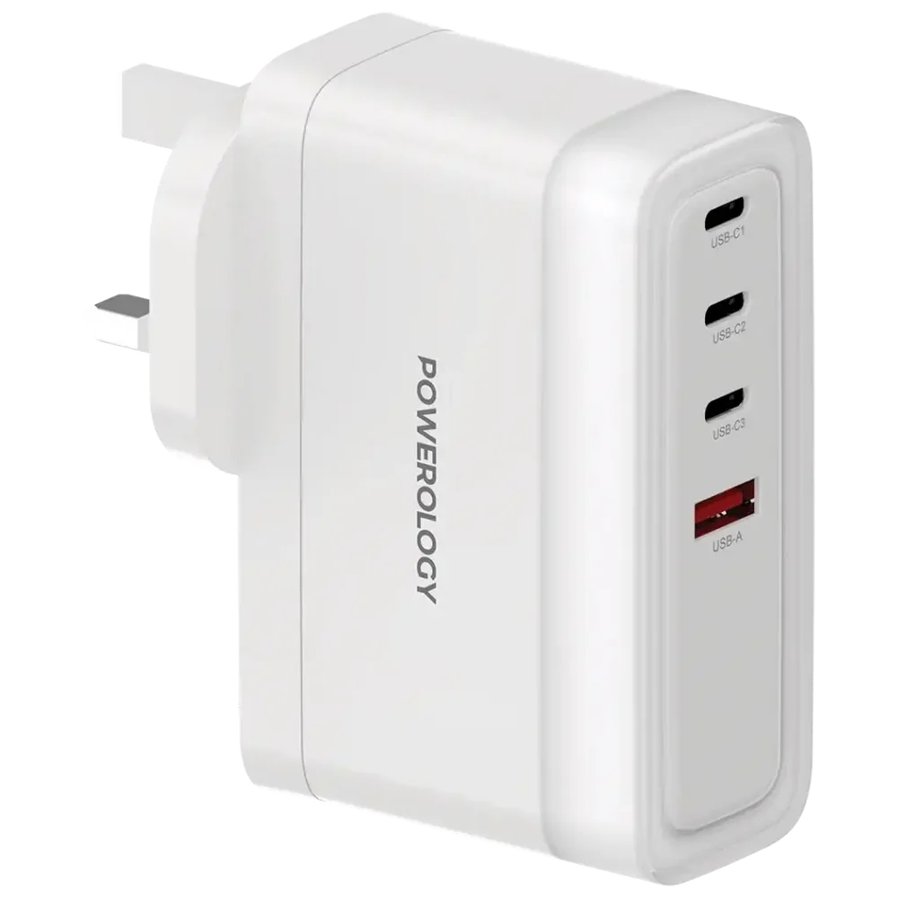 Powerology Lunex Series 140W Fast-Charging Adapter