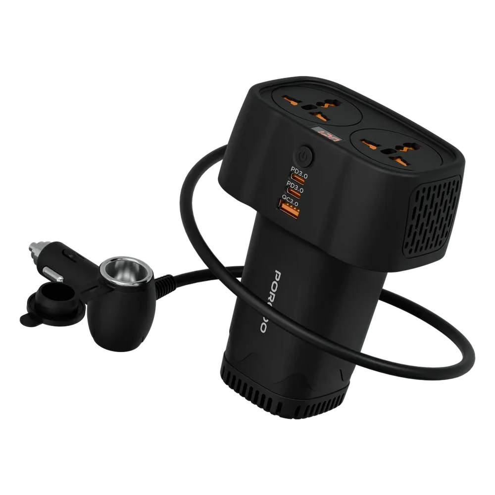 Porodo Solvo 300W Universal Car Power Inverter