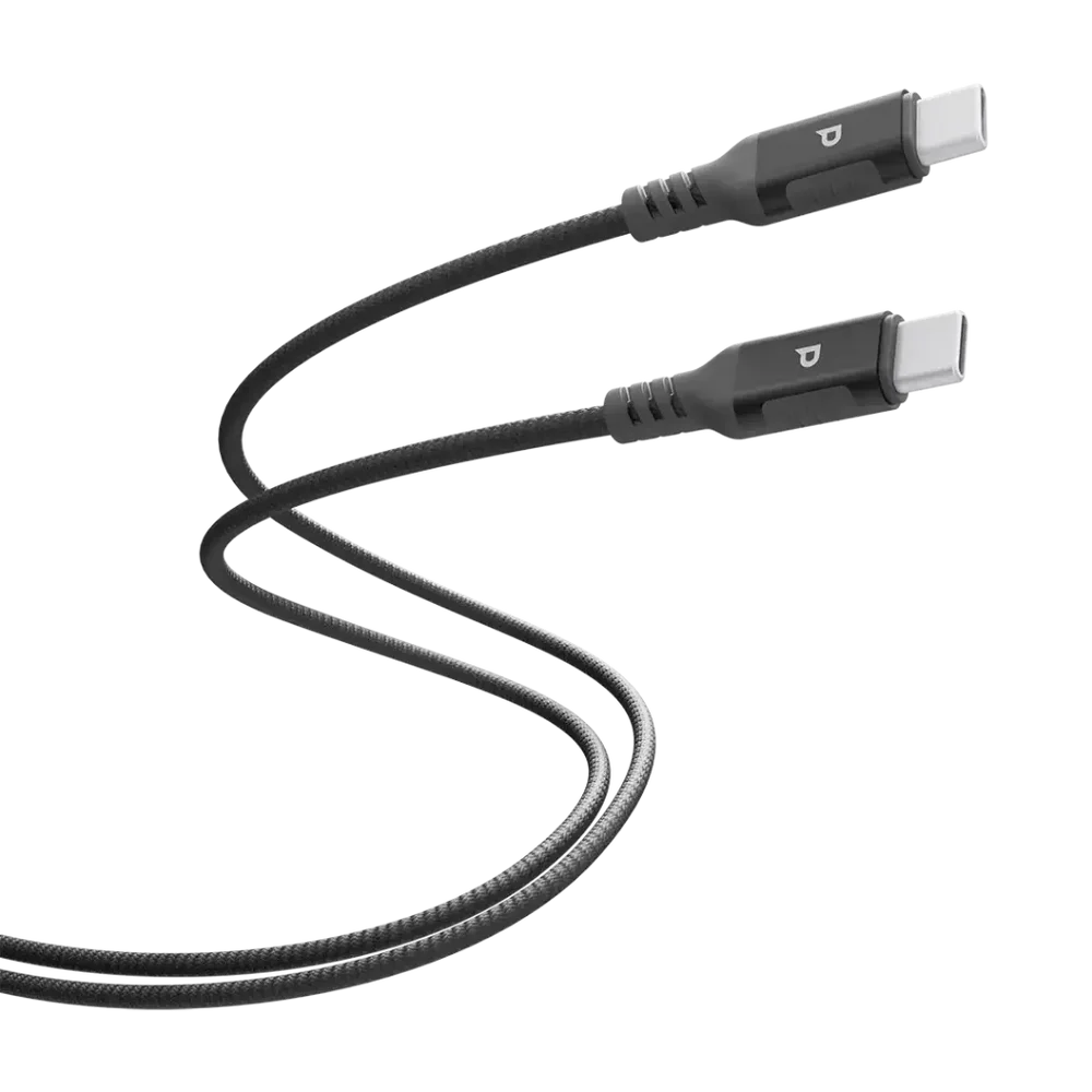 Powerology Power Sync Weave USB-C to USB-C Cable – 100W, 2M