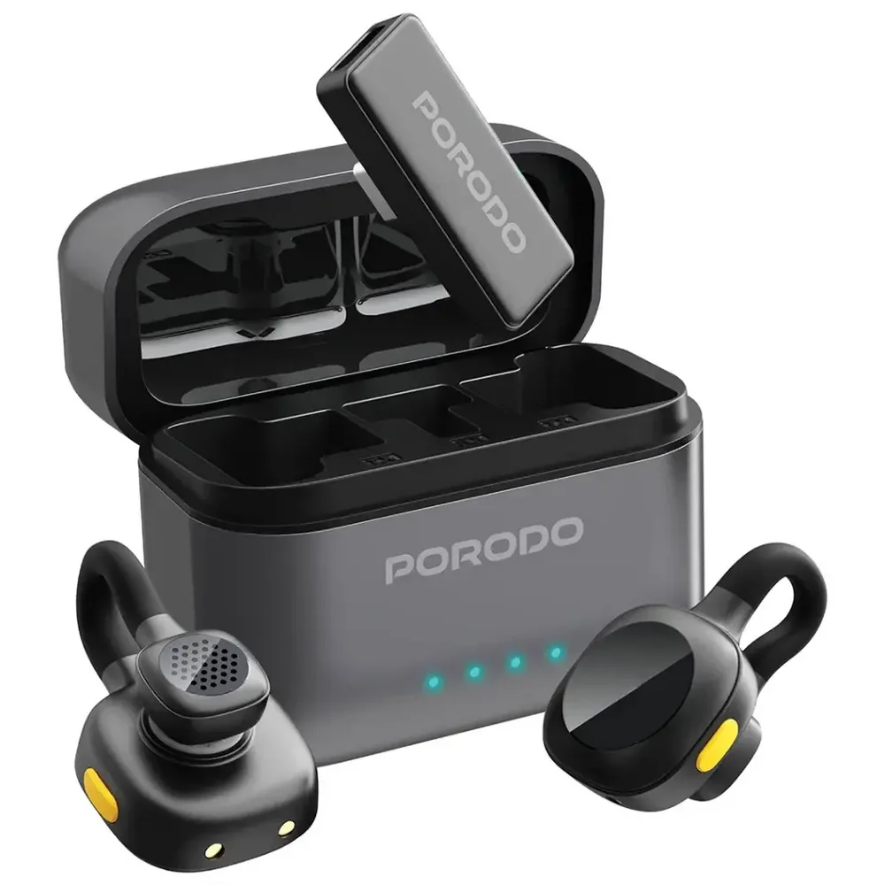 Porodo Movo Lavalier Microphone with Type-C Connector