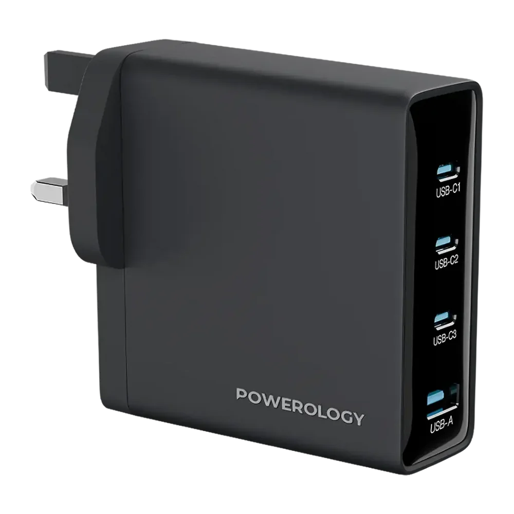 Powerology Volt-X 140W Multi-Port GaN Adapter