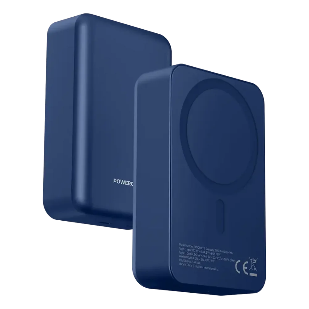 Powerology Spetano 20000mAh MagSafe Aluminum Power Bank with PD20W