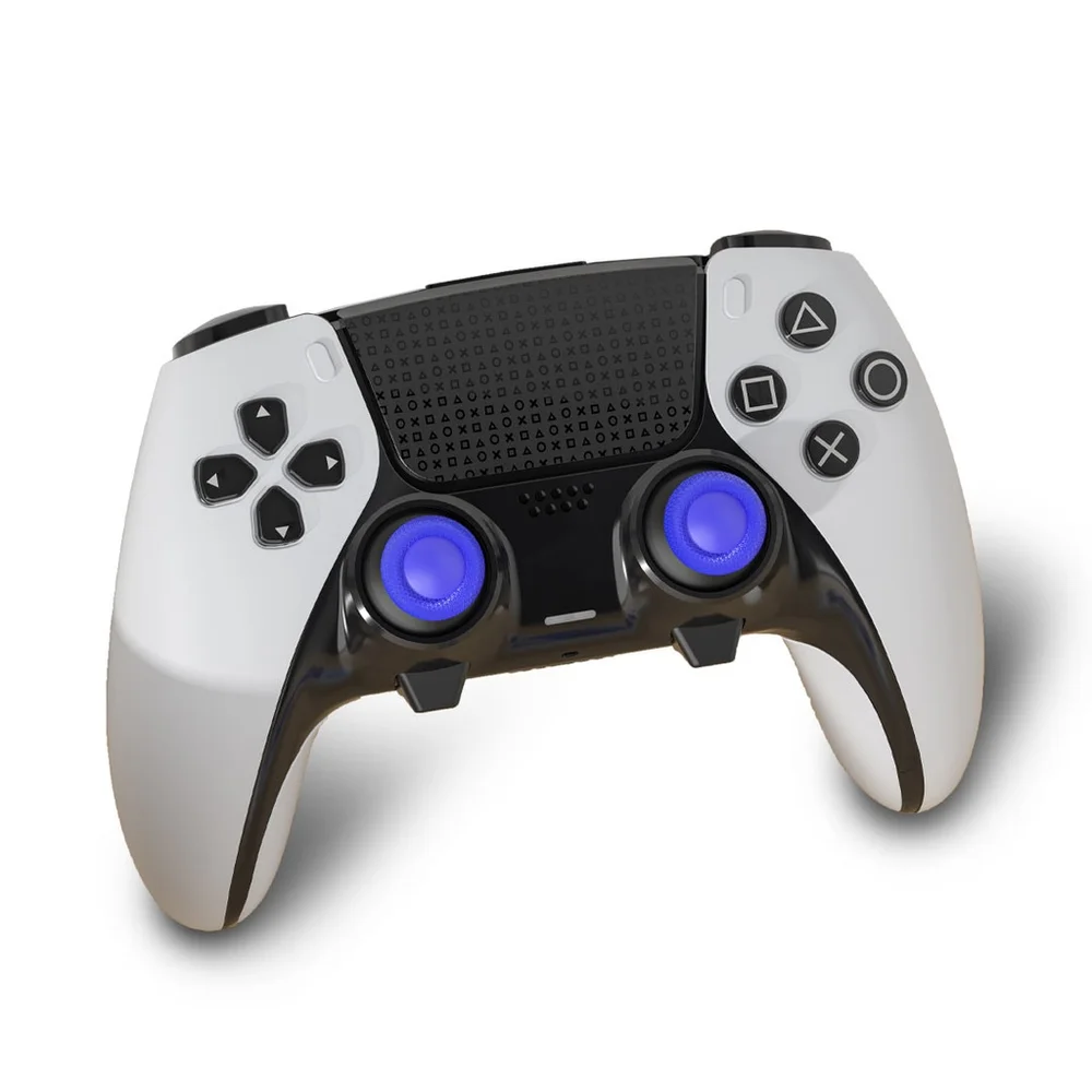 Porodo Gaming PS5 Edge Controller 8-in-1 Thumb Stick Caps + Back Buttons Combo