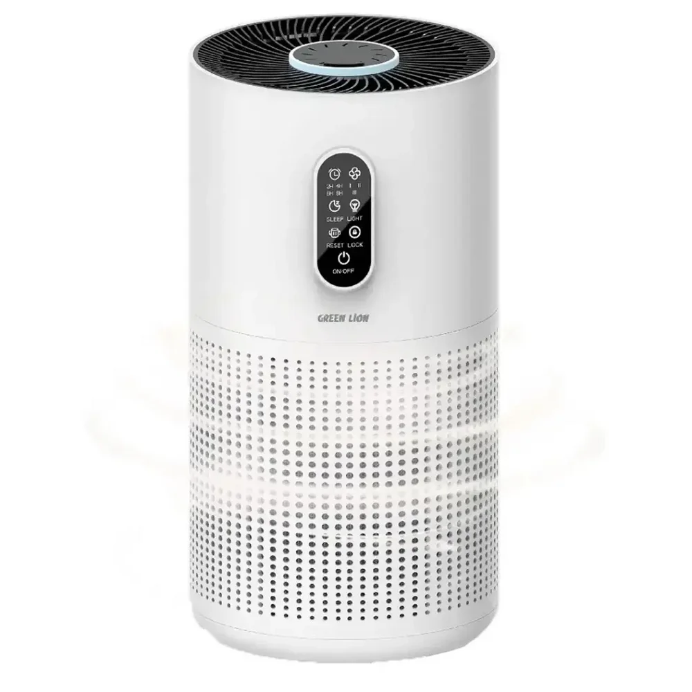 Green Lion Compact Air Purifier 3-in-1 Filtration