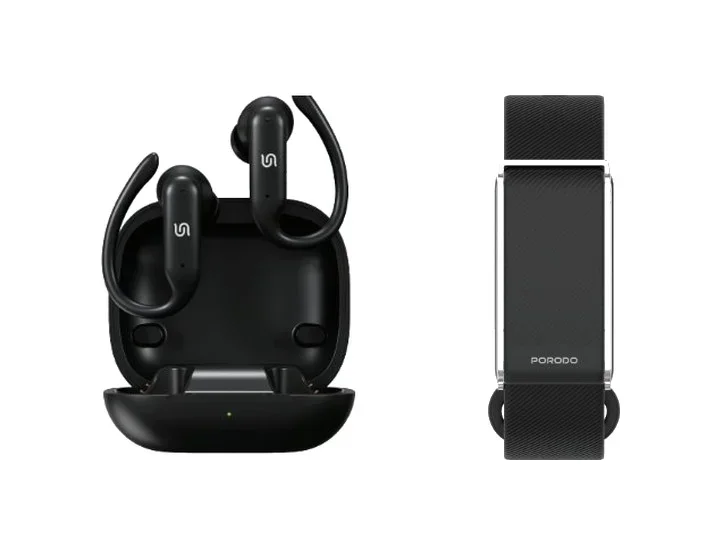 Porodo ActiveX Smart Fitness Band & Earbuds