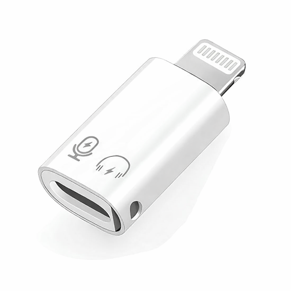 Vercapm MFi Certified Lightning to USB-C Female Adapter