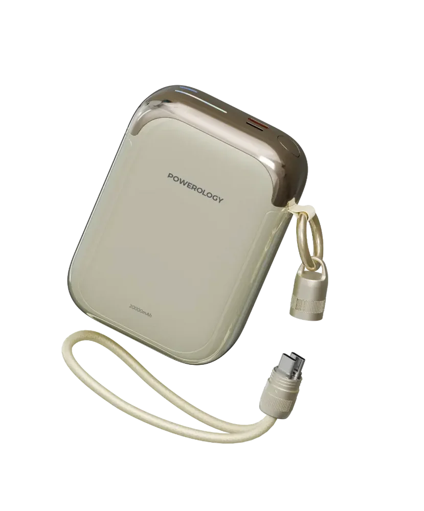 Powerology Bahamas 20000mAh Power Bank with PD22.5W & 20W Lightning