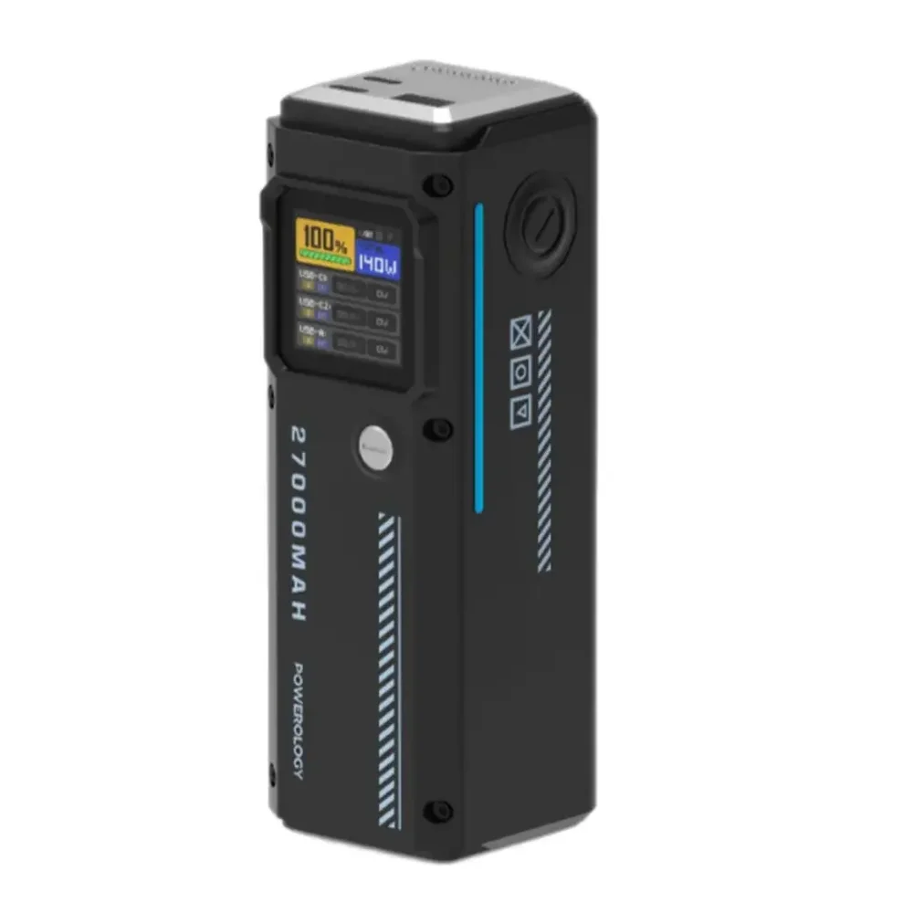 Powerology 27000mAh Smart Display Power Bank