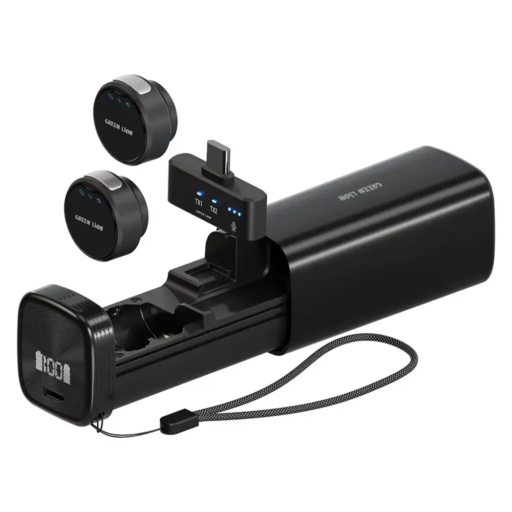 Green Lion GM-93X Wireless Microphone – Type-C Devices