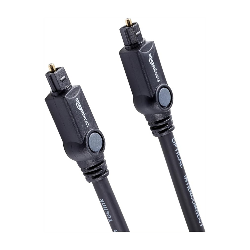 Amazon Basics Toslink Digital Optical Audio Cable – 1M