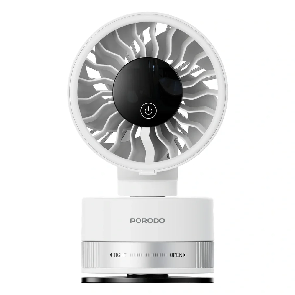 Porodo Chillo Luxe Portable Suction Cup Fan