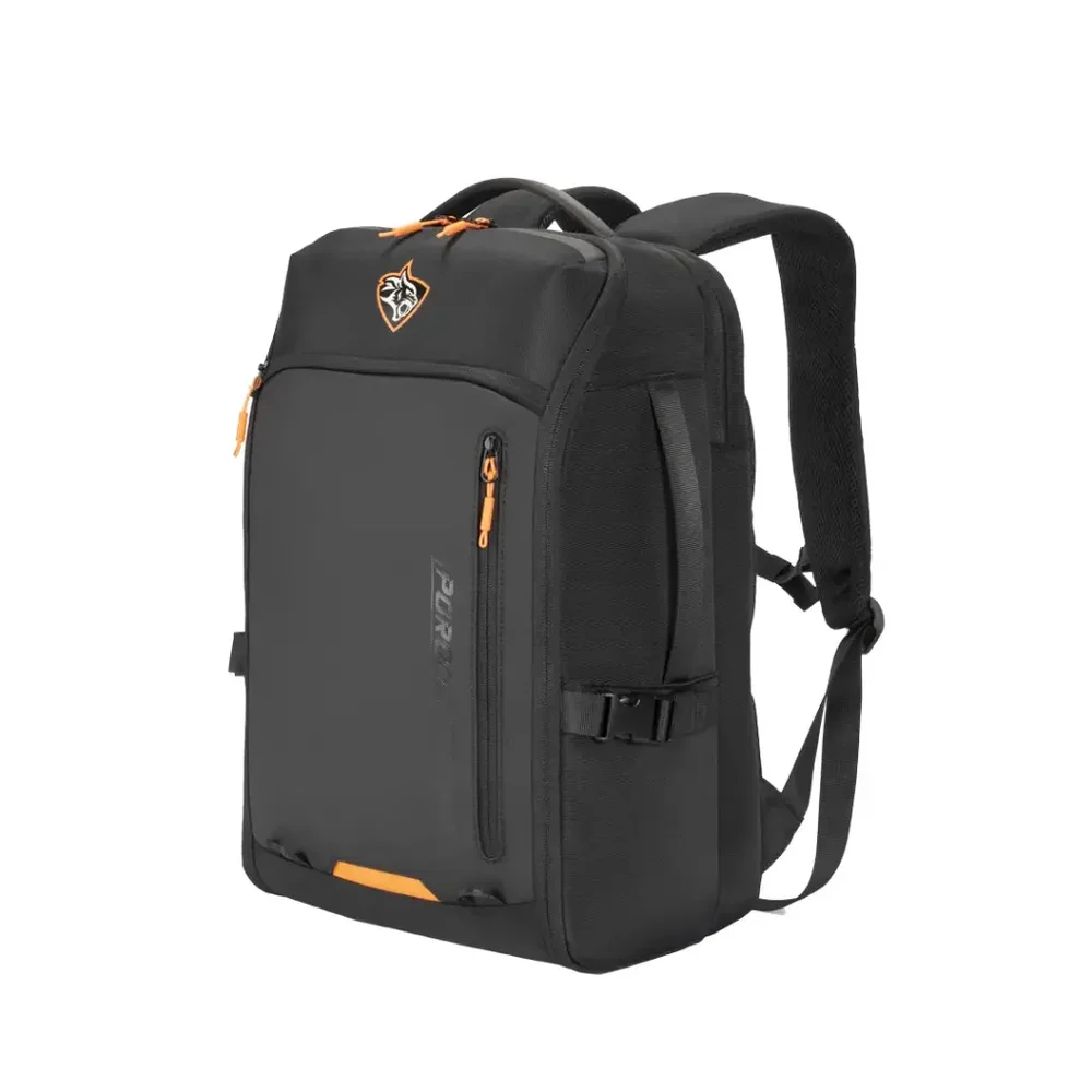 Porodo Gaming PU Laptop Backpack With USB-C Port and PS5 Compartment