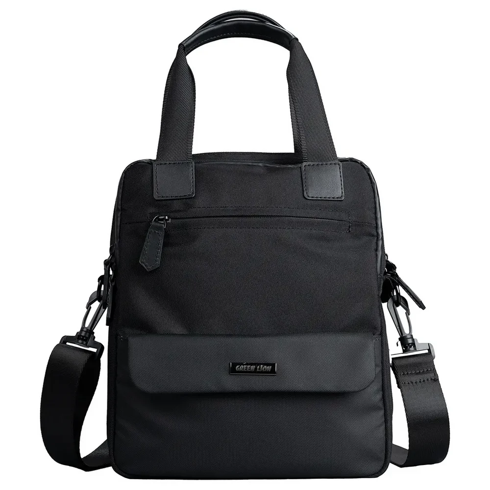 Green Lion City Messenger Bag