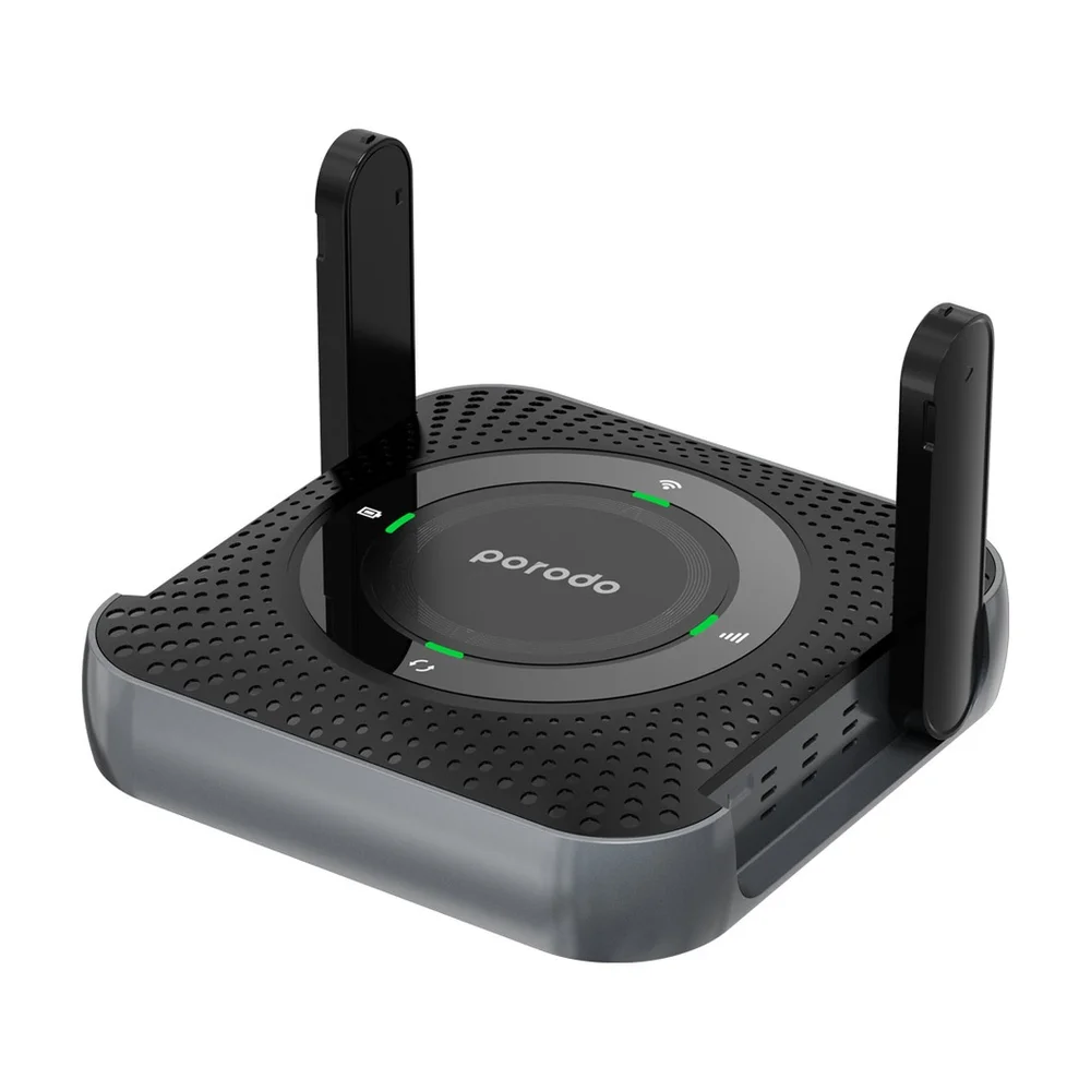 Porodo Portable CPE MiFi 3G/4G Wireless Router 4000mAh
