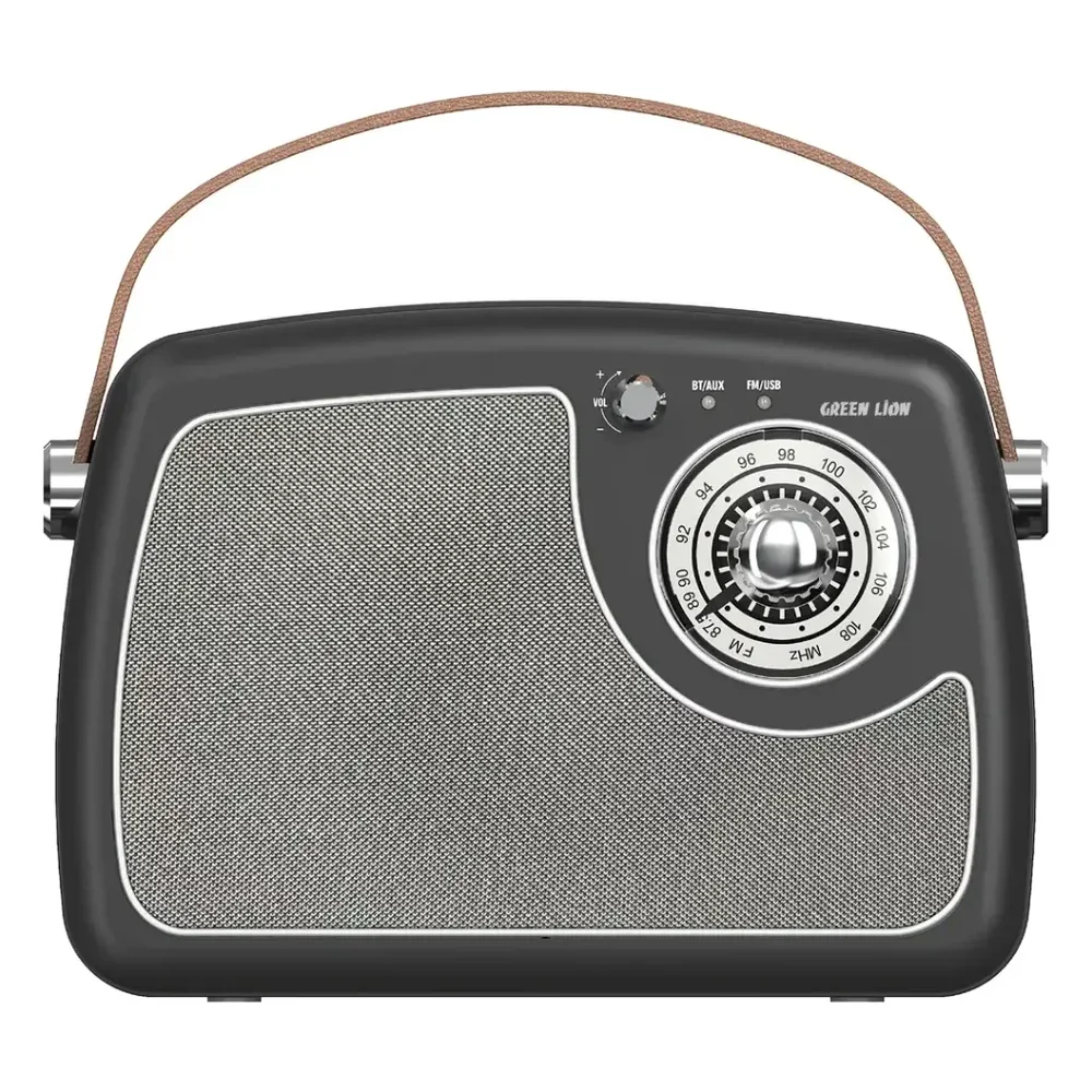 Green Lion Retro Radio Speaker