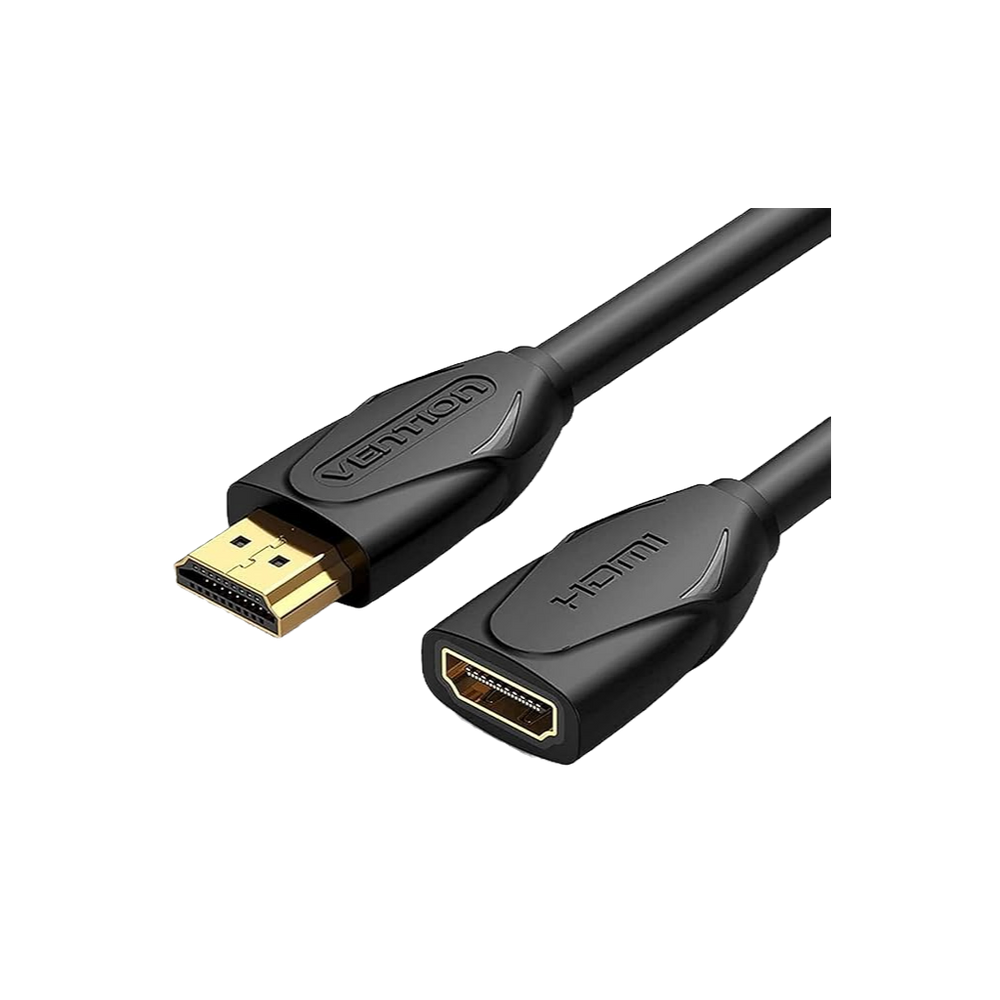 VENTION 4K HDMI Extension Cable – Male to Female (1M)
