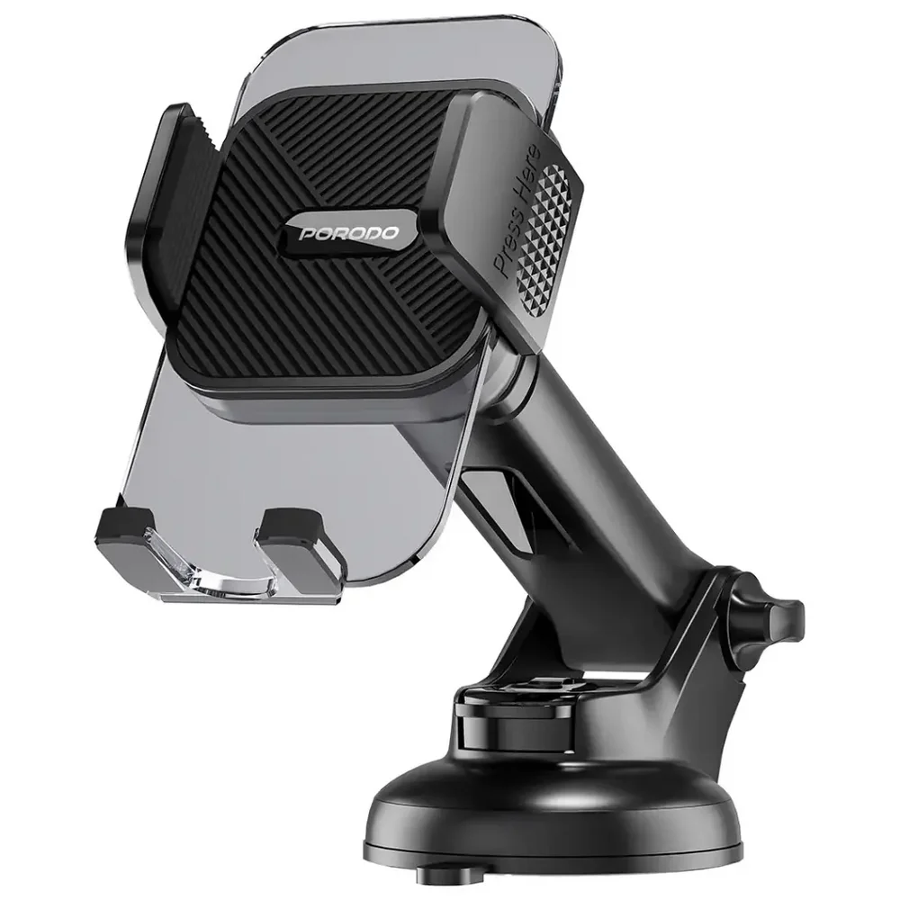 Porodo 3-in-1 Mount Kit Multi-Functional Phone Holder