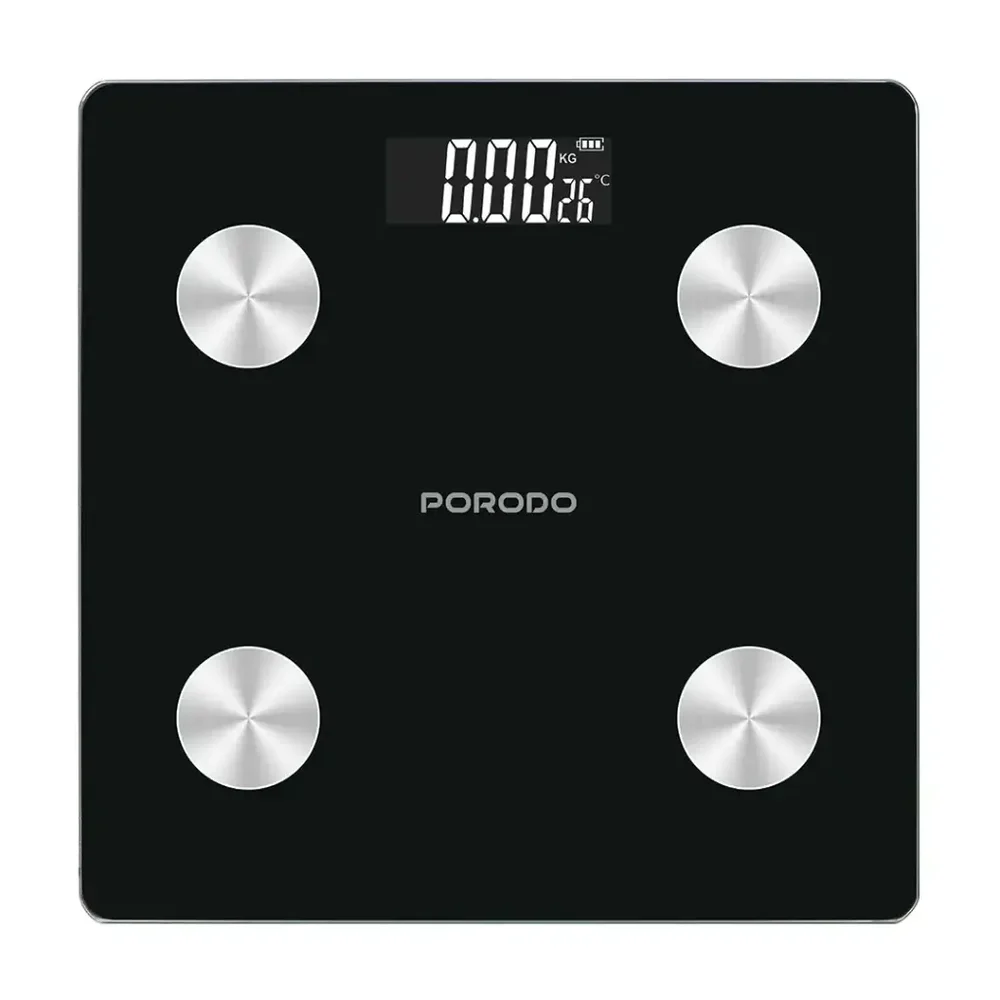 Porodo Lifestyle Gravis Smart Body Fat & BMI Scale
