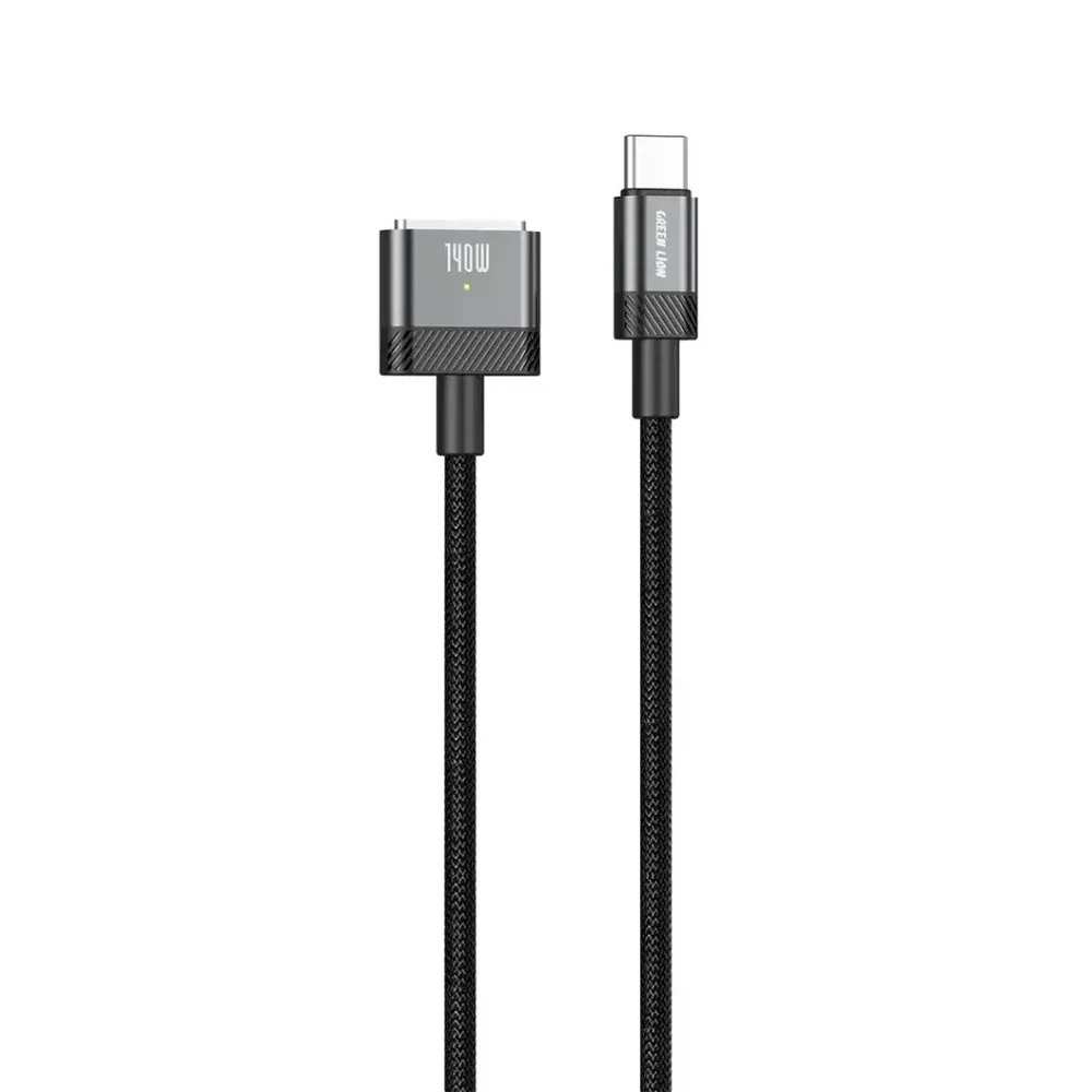 Green Lion USB-C to MagSafe 3 Magnetic Charging Cable 140W