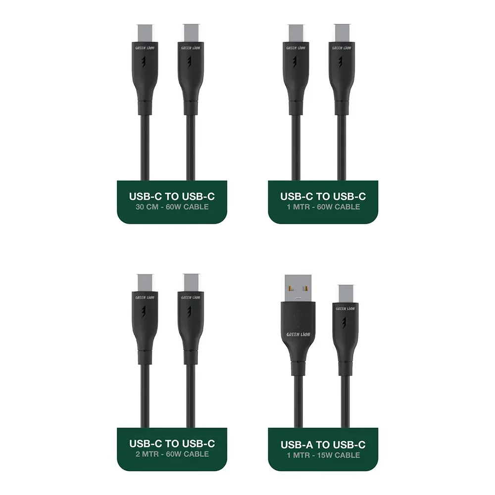 Green Lion 4 in 1 Cable Combo All-In-One Kit