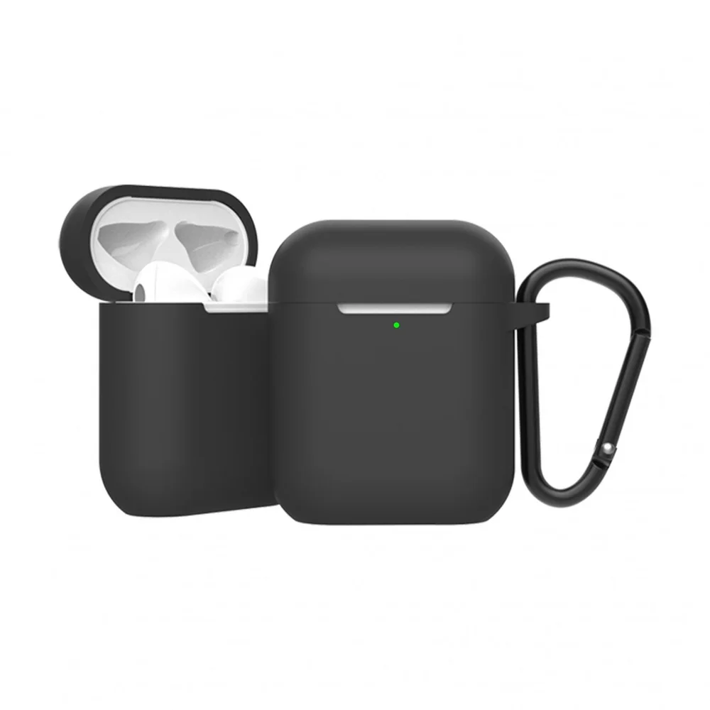 Green Lion Berlin Series Silicone Case - Air Pods 1/2 (Black)
