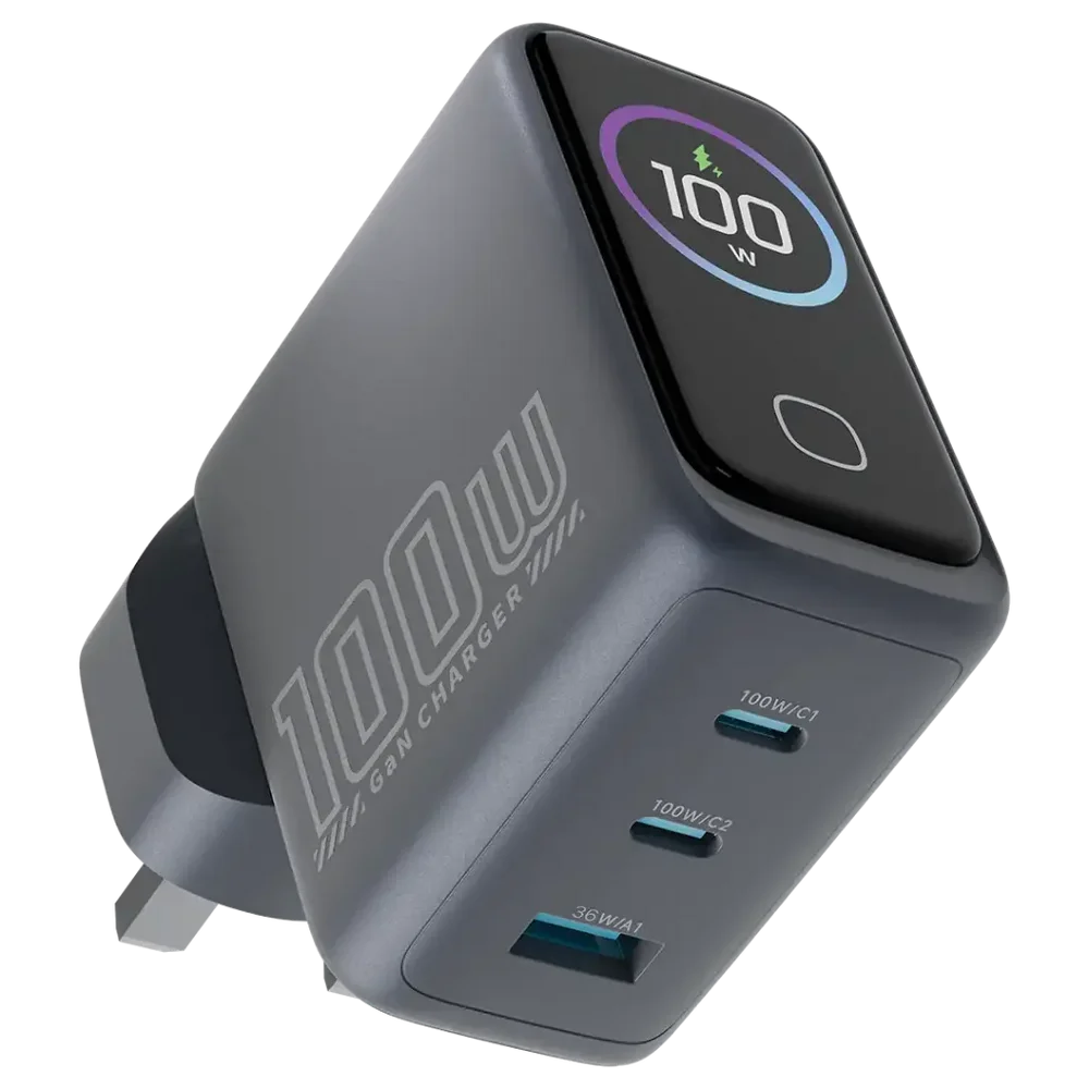 Powerology Voltflow 100W AVS GaN Wall Charger