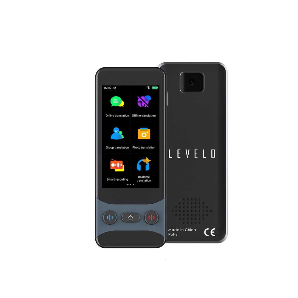 Levelo FluentLink Offline and Online Voice Translator
