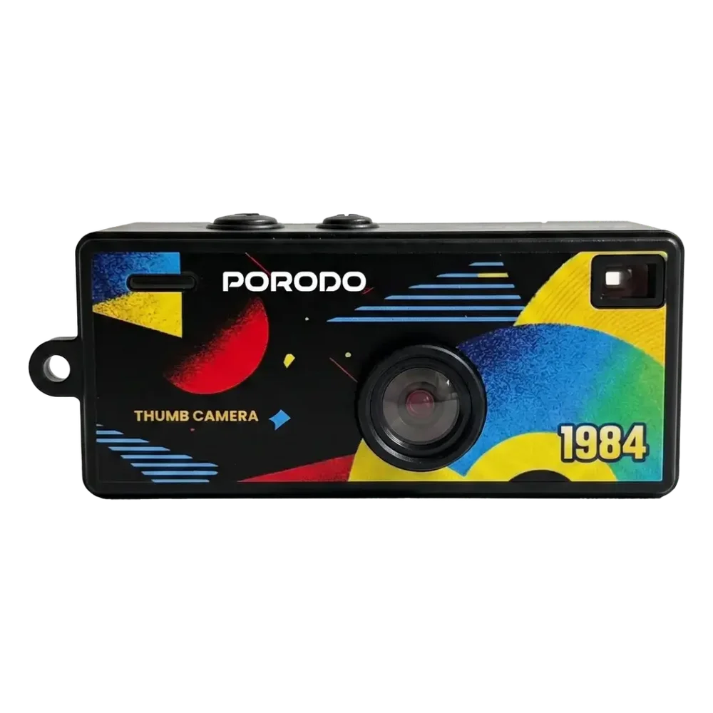 Porodo Lifestyle Memo II Thumb-Sized Digital Camera – Yellow