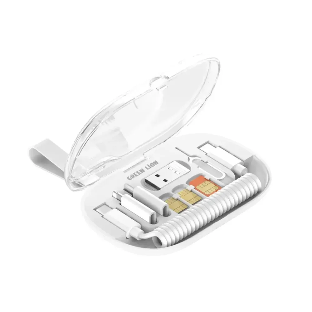 Green Lion 6-in-1 Data Cable Set