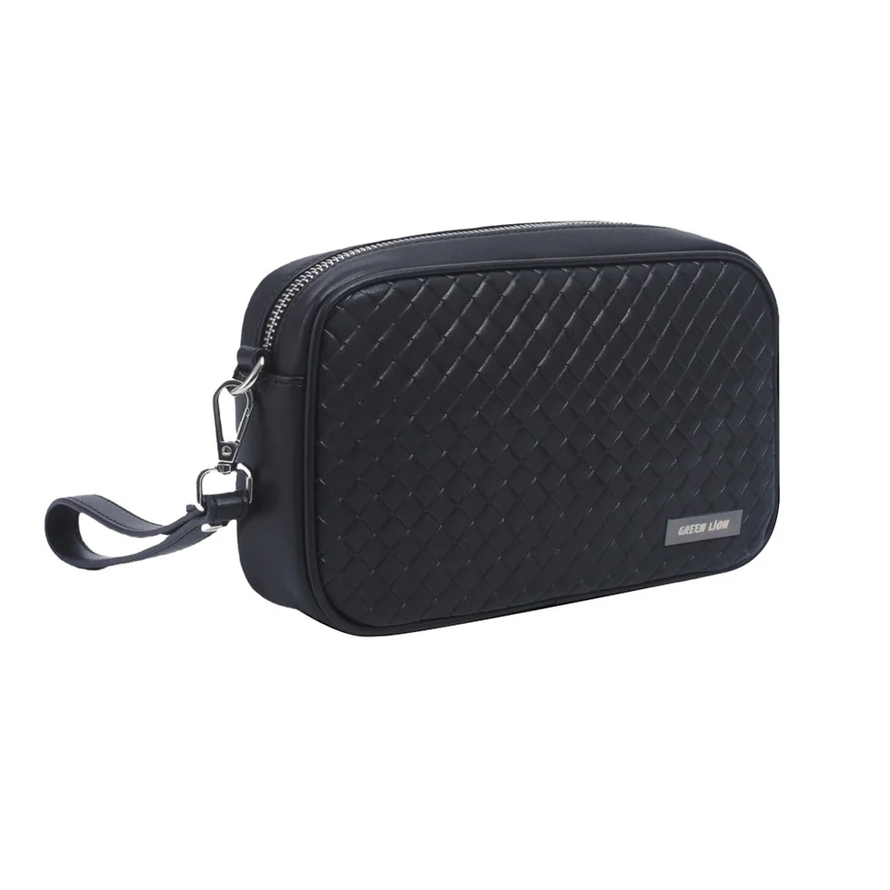 Green Lion Verso Clutch Bag