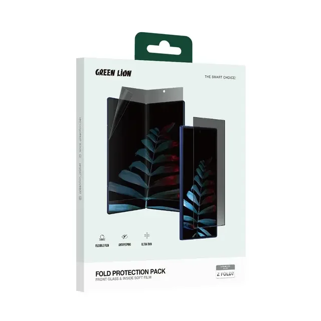 Green Lion Fold Protection Pack Privacy For Z Fold 7