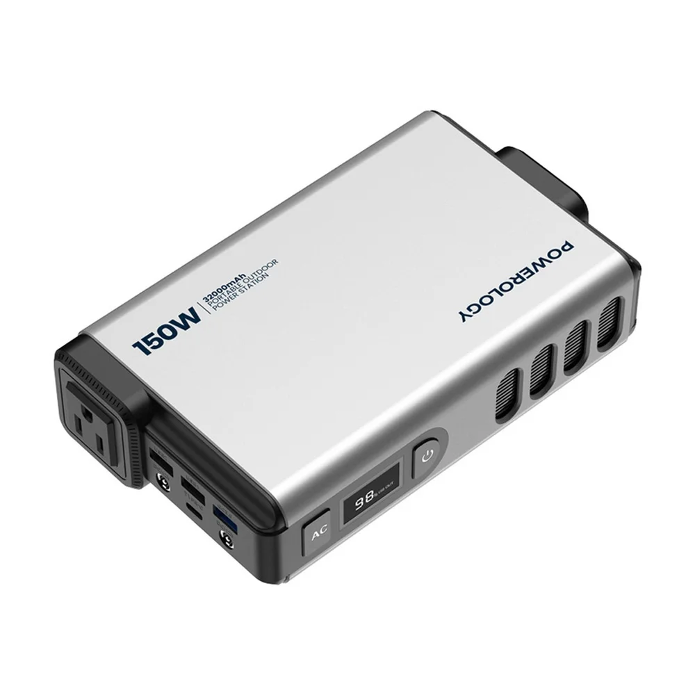 Powerology Mini Power Station – 32000mAh | 150W AC | 100W PD
