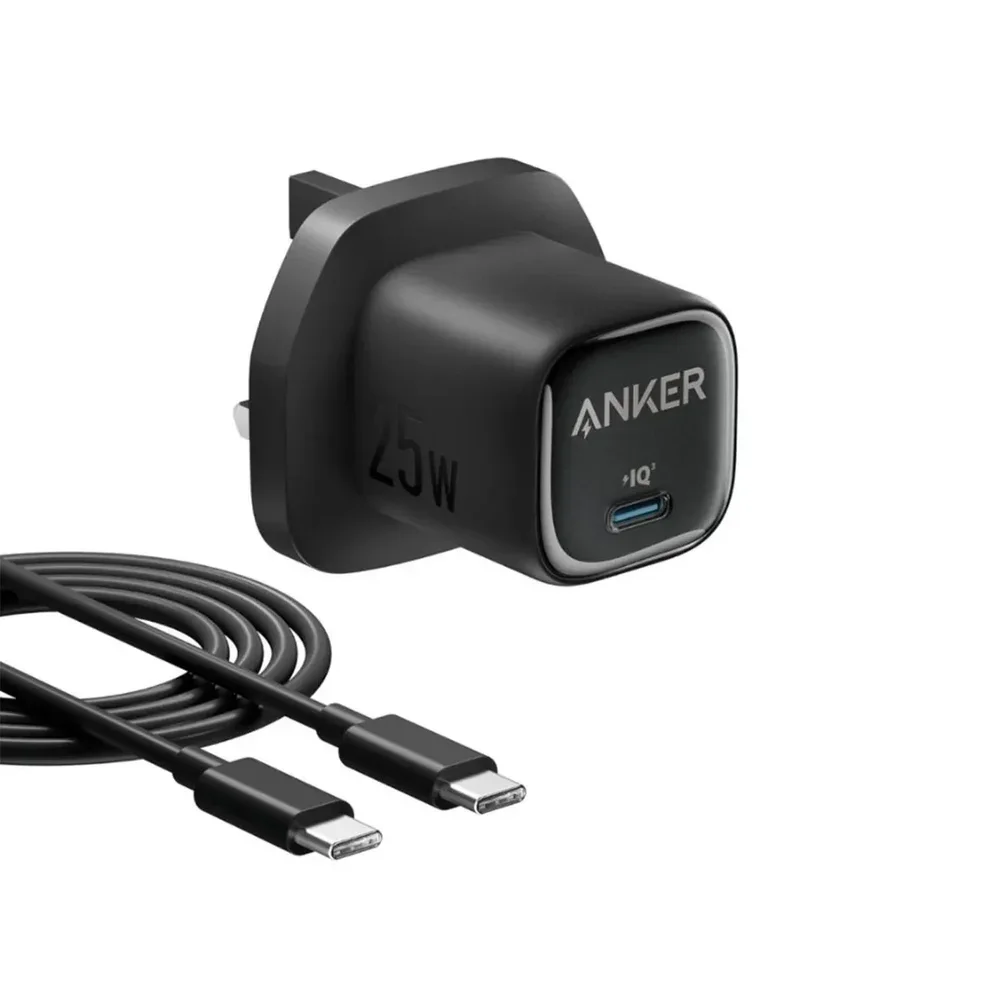 Anker 25W USB-C Charger with USB-C Cable (Model B2656K11)