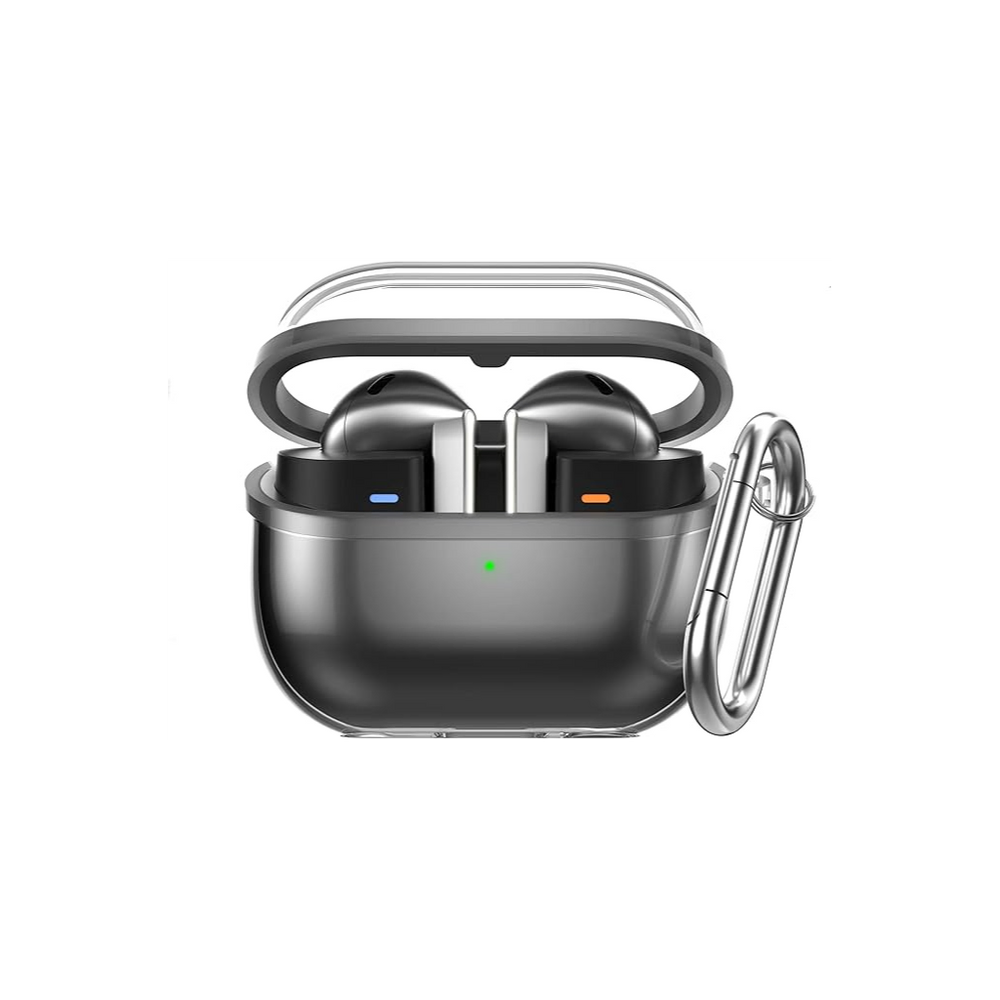 EVCASOY Clear Protective Case for Galaxy Buds 3 Pro / Buds 3 (2024)