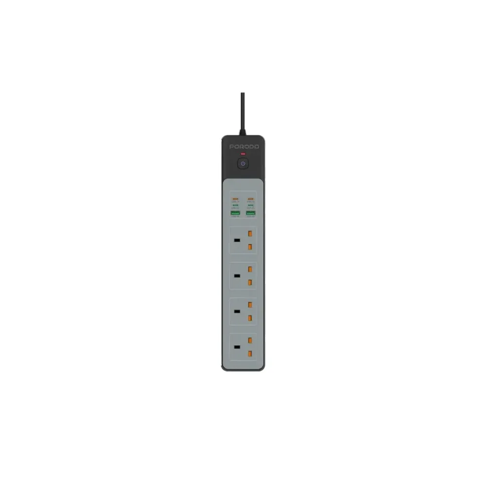 Porodo 4AC 65W 3000W Power Strip