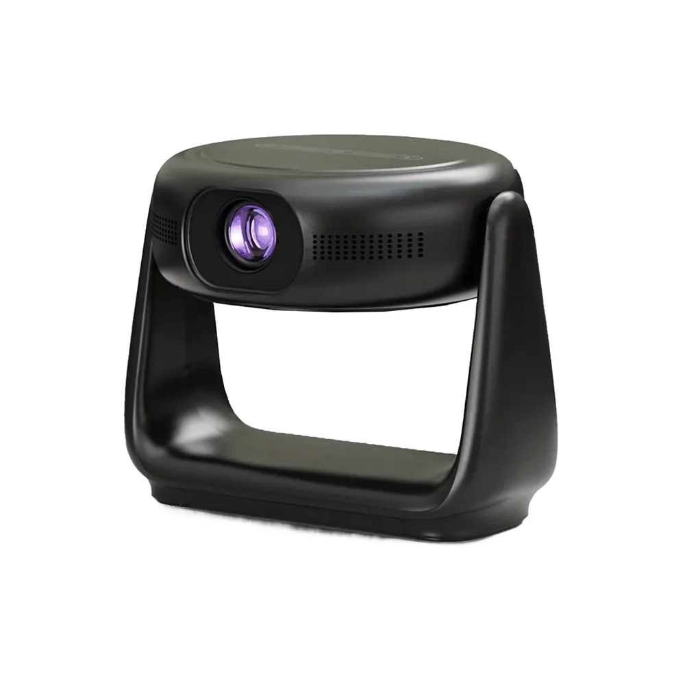 Powerology 300 Ansi Lumens Full HD Portable Projector with Built-in Battery and LCD light